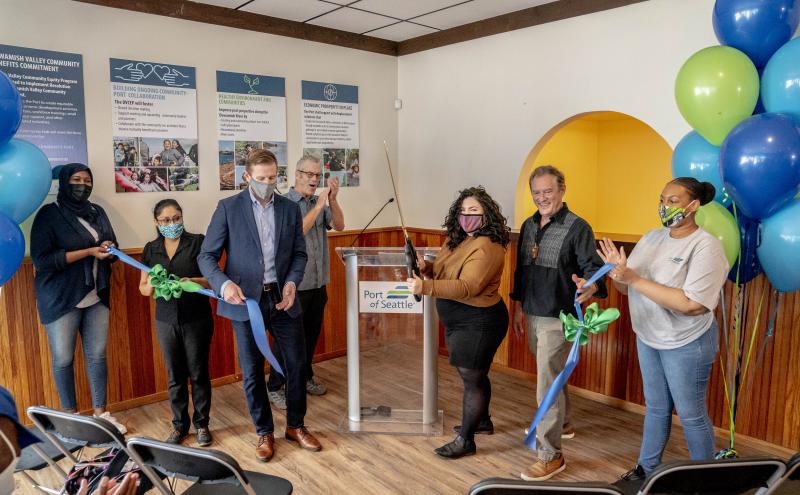 PCAT members opened the Hub.