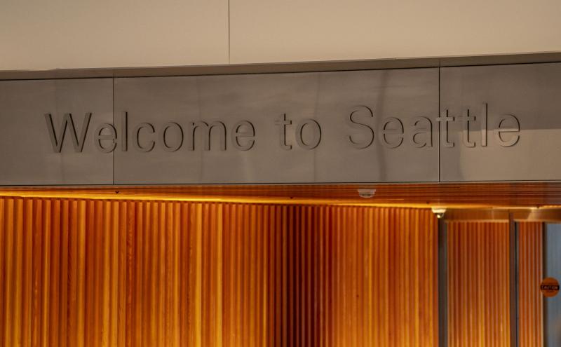 Welcome to Seattle Sign