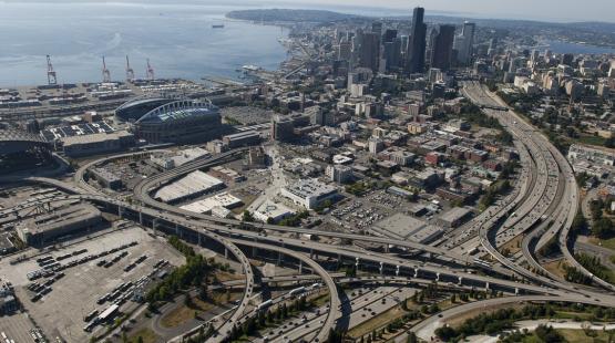Aerial photo of SoDo