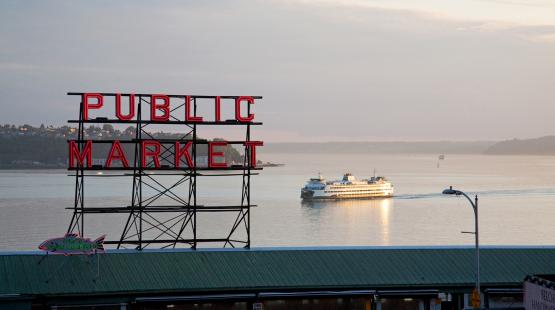 Pike Place Market.