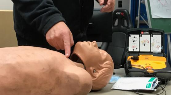 AED and First Aid Training