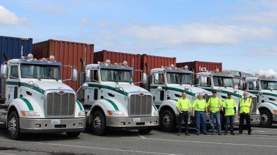 Castan Trucking's Natural Gas Fleet.