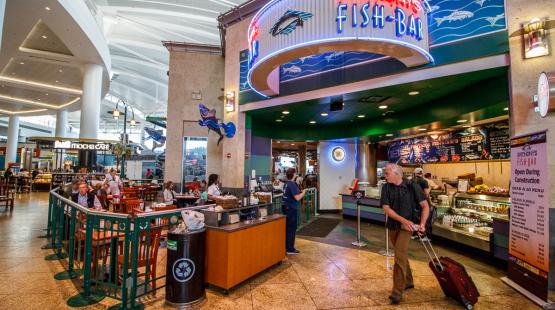 Anthony's Fish Bar at Sea-Tac Airport.