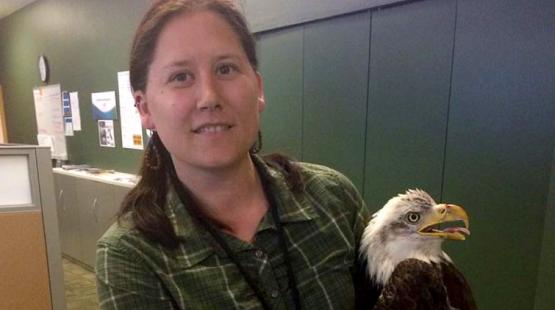 Wildlife Biologist Mikki Viehoever