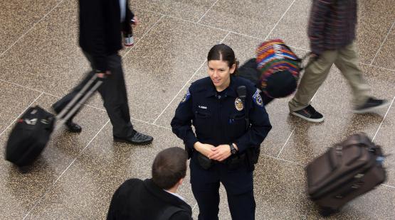 Port of Seattle Police officer.