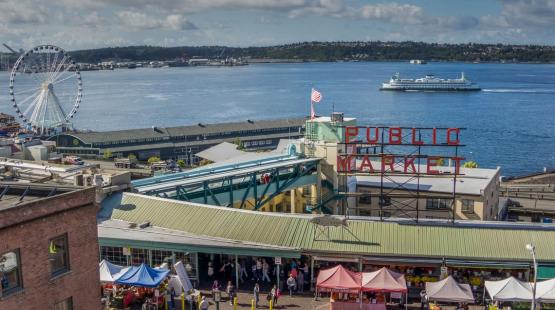 Pike Place Market.