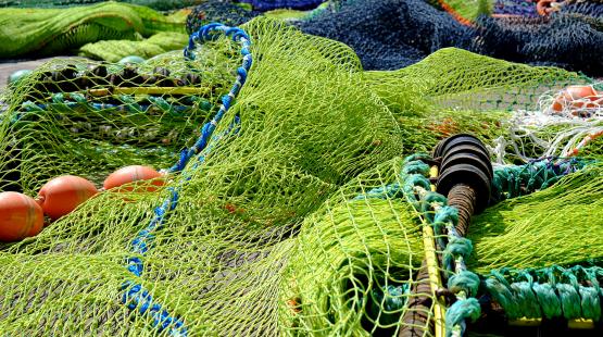 Fishing nets.