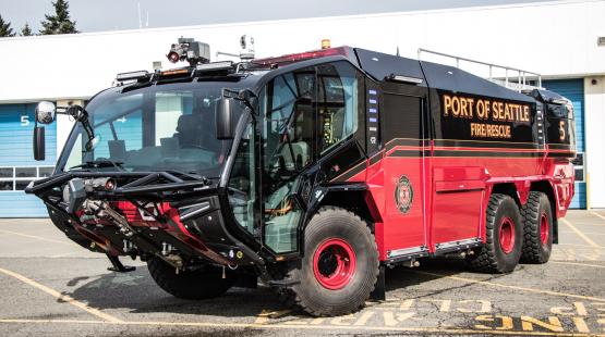 POSFD ARFF Truck.