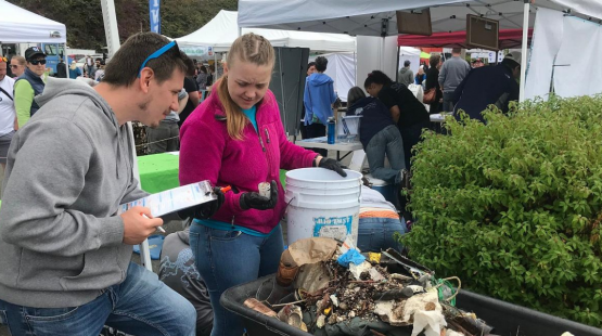 SR3 Beach Cleanup event, 2019