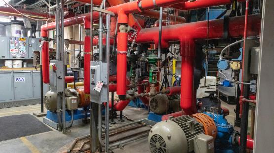 SEA Boiler room.