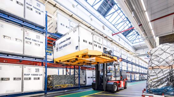Lufthansa Cargo.