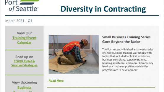 Diversity in Contracting Quarterly Newsletter. 