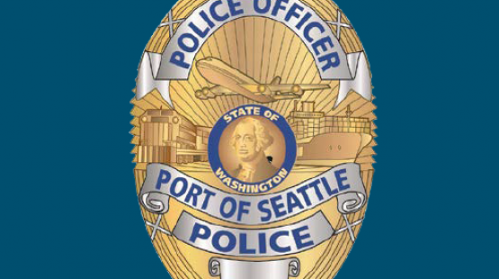 Port of Seattle police badge.
