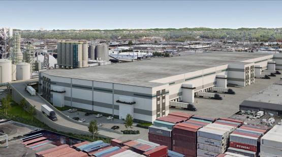 Rendering of Terminal 106 development.