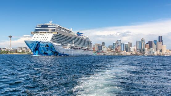 Bliss cruise ship in Seattle