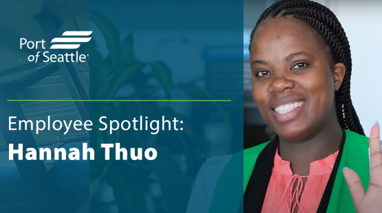 Employee Spotlight: Hannah Thuo, an Aviation Security Supervisor with the Port of Seattle
