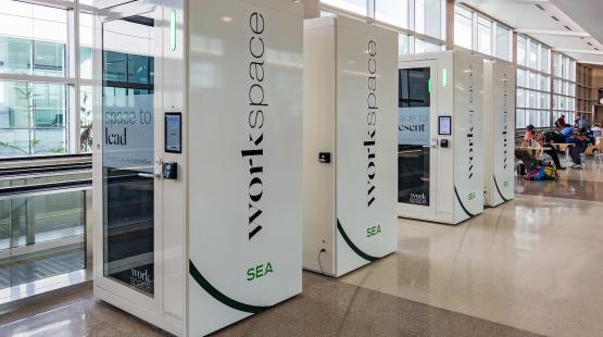 Workspaces at the Airport