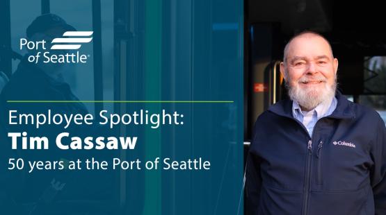 2024 Employee Spotlight Tim Cassaw | 50 Years at the Port