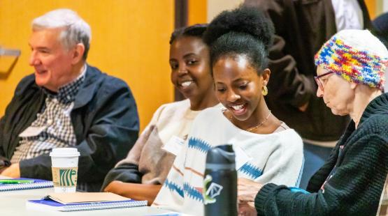 Participants at a South King and Port Communities Fund Partners Meeting