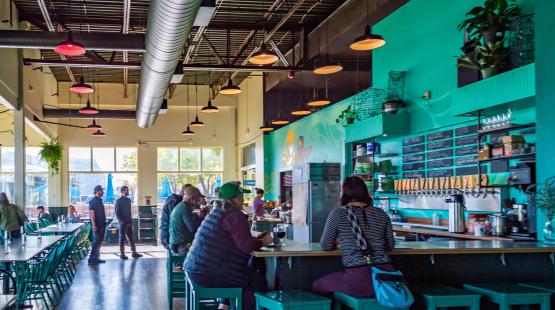 Interior of Pidgin Cooperative