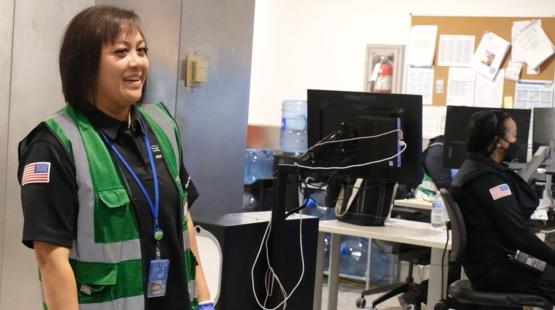 Port of Seattle Aviation Security Specialist Rida Kim