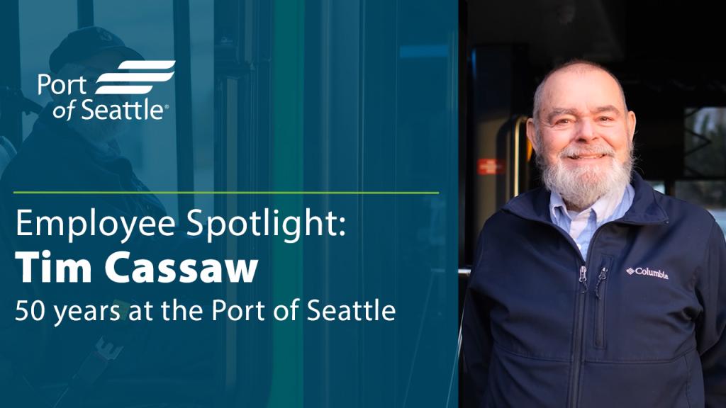 Employee Spotlight Tim Cassaw | 50 Years at the Port